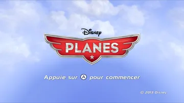 Disney Planes screen shot title